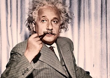 Albert Einstein sur Hesti Azzafira