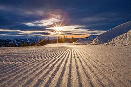 The tracks lead to the light by Christa Kramer