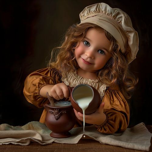 The daugther of the milkmaid