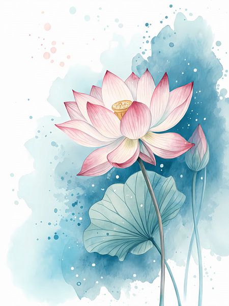 Serene Bloom by Artistic