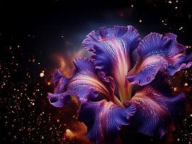 Plätschernde Schwertlilie von Studio Ypie