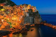 Manarola, Cinque Terre, Italien von Henk Meijer Photography Miniaturansicht