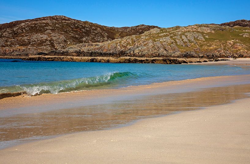Plage d'Achmelvich ; Lairg ; Sutherland, Écosse ; Royaume-Uni par Arch White