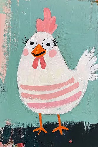 Hen by Eye catching paintings