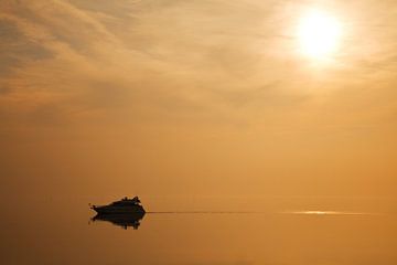 Sunset at sea