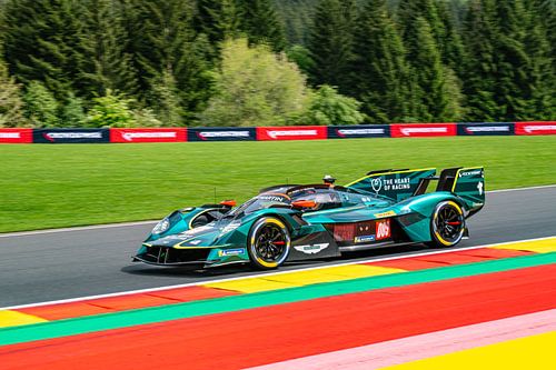 De Aston Martin Valkyrie-hypercar op Spa-Francorchamps