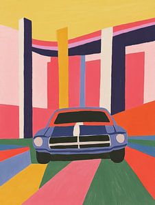 Rétro Mustang Dreamscape