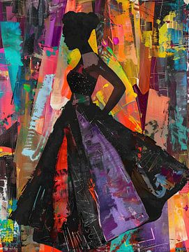 Silhouet Vrouw | Vrouw Silhouet van Kunst Kriebels