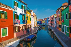 Insel Burano bei Venedig