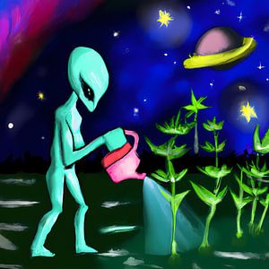 Des plantes aquatiques extraterrestres sur une planète de la Voie lactée