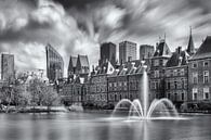 Hofvijver met zicht op het Binnenhof en de skyline van Den Haag van Heidi Bol thumbnail