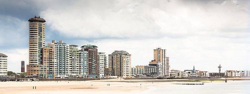 Skyline des Boulevards von Vlissingen (Zeeland) (Panorama)