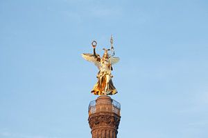 Colonne de la Victoire, lumière du soir, Berlin