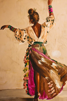 Danse colorée