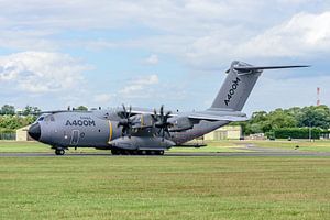Airbus A400M Militärtransportflugzeug.
