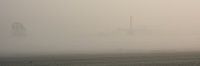 Mist en een molen