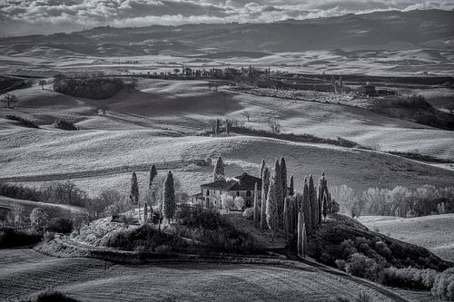 Podere Belvedere -3- Toscane - infrarood zwartwit