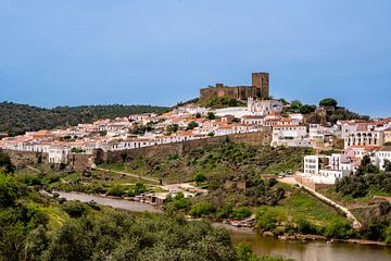 The ancient town of Mértola in the Gaudiana Valley, Portugal by Femke Ketelaar