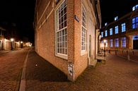 De hoek Achter de Dom / Pausdam in Utrecht van Donker Utrecht thumbnail