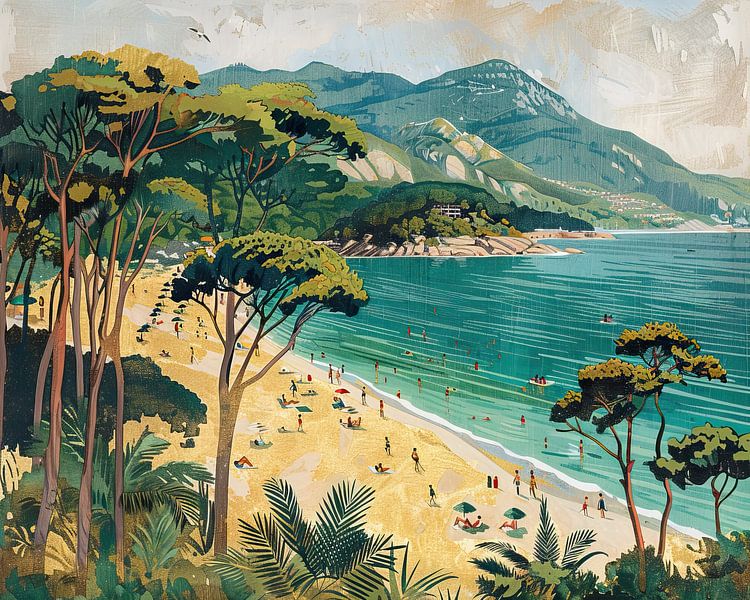 Peinture d'été | Vibes par Caprices d'Art
