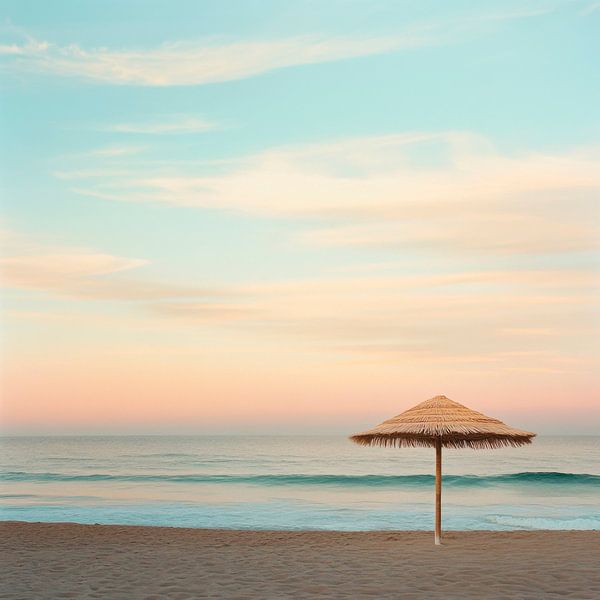 A quiet moment on the beach by Poster Art Shop