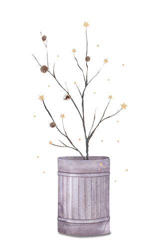 Tak met kegels in blik