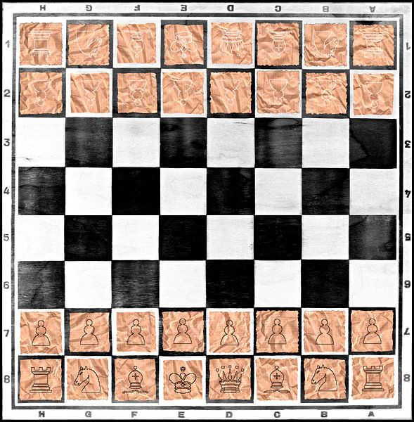 Schach des armen Mannes von Leopold Brix