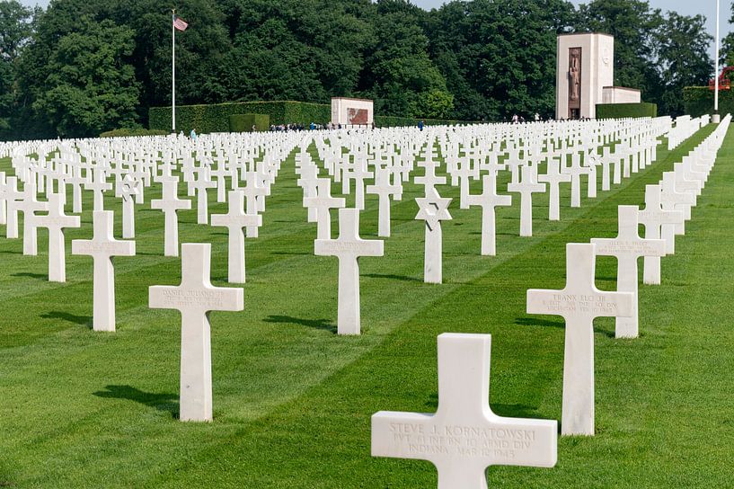 Luxembourg American Cemetery and Memorial by Richard Wareham