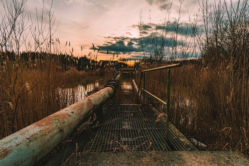 Sunset at the Lost Place by MindScape Photography