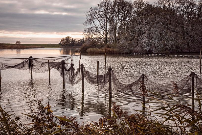Einzugsgebiet Wouda Schöpfwerk Lemmer von Rob Boon
