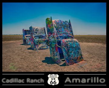 Cadillac Ranch Amarillo van Humphry Jacobs