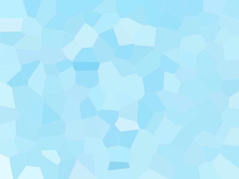 Mosaic in Blue by Caroline Lichthart