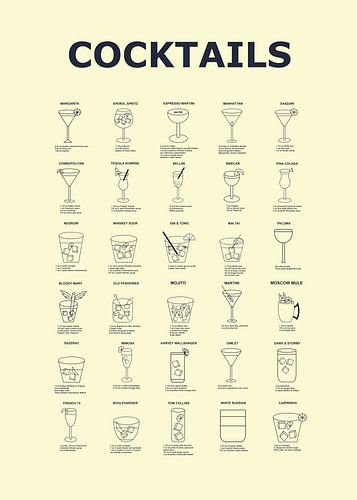 cocktaillijn minimalistisch