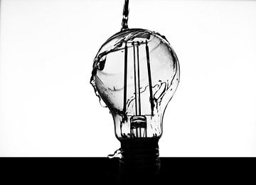 High key lightbulb by Nynke Altenburg