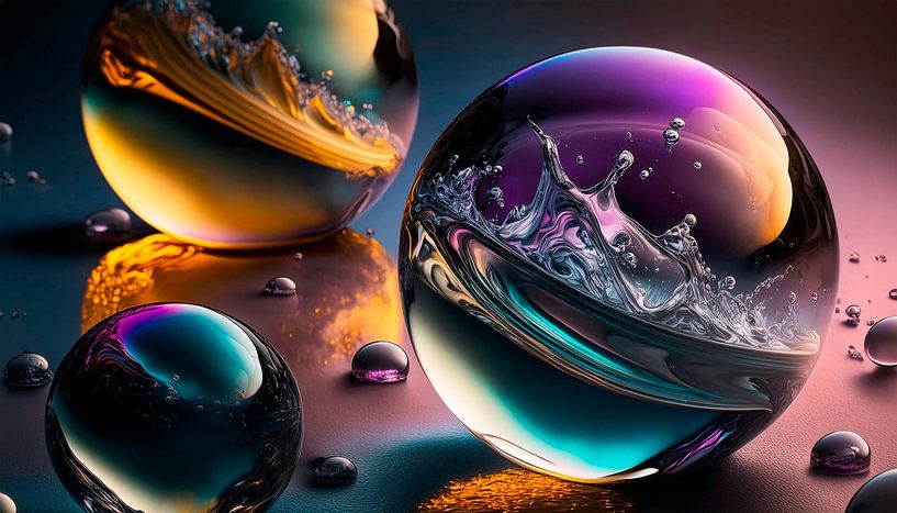 Les billes dans le design et l'art par Mustafa Kurnaz