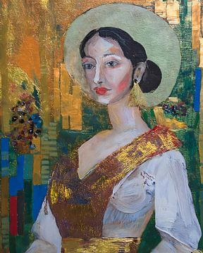 Modern portrait of a classic woman by Studio Pieternel