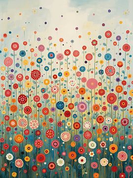 bunte Blumen von Giandra Safaraz