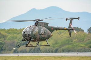 Japanischer Kawasaki OH-6D.