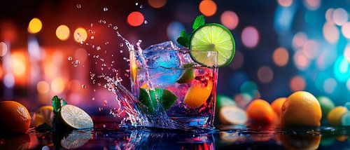 Verfrissende cocktail met een pittige splash