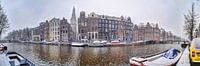 Amsterdam Winter Panorama 2019 Kloverniersburgwal Zuiderkerk van Hendrik-Jan Kornelis thumbnail