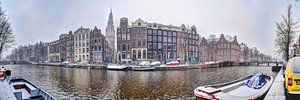 Amsterdam Winter Panorama 2019 Kloverniersburgwal Southchurch