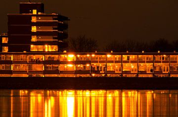 Flat in ochtendzon von Erik van Riessen