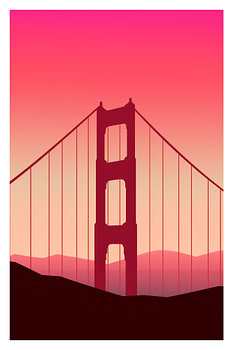 Golden Gate Bridge | San Francisco at Sunset