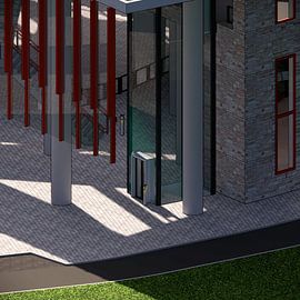 Station Drachten van Pat Carbin