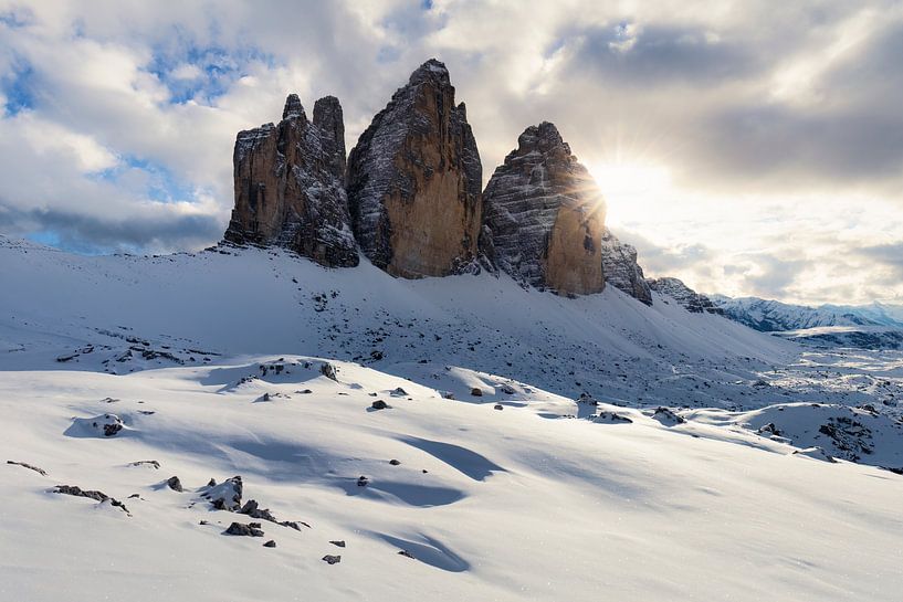 Winter at the Three Peaks by Daniela Beyer