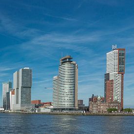 Rotterdam Skyline Panorama von Onno Kemperman