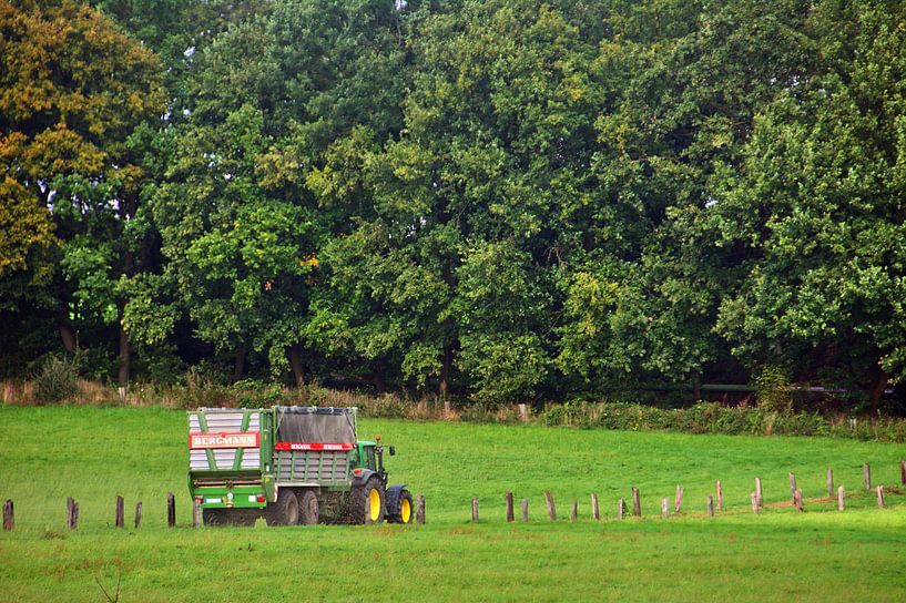 Tractor rijden van Edgar Schermaul