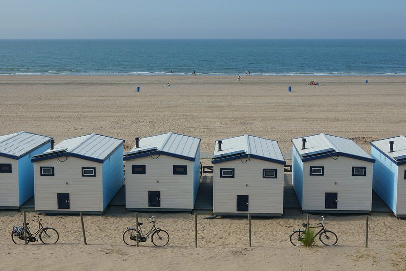 Strandhuisjes von Michel van Kooten