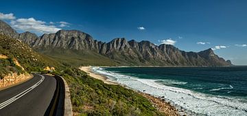 Kustweg bij Kaapstad van Achim Thomae Photography