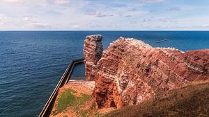 Klif op Helgoland van Jens Sessler